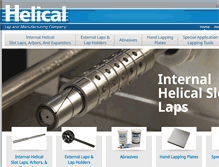 Tablet Screenshot of helicallap.com